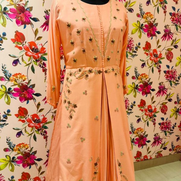 Designer Dress with Zardozi & Sequin Handwork