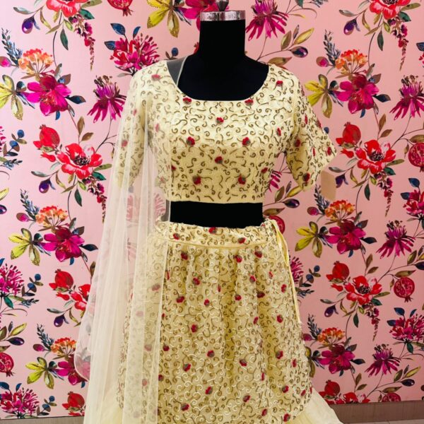 Designer Dress with Zardozi & Sequin Handwork